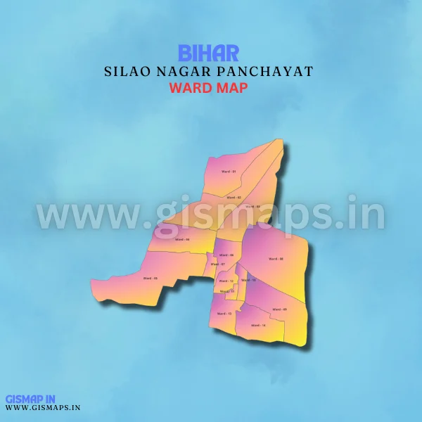 Silao Nagar Panchayat Ward Map